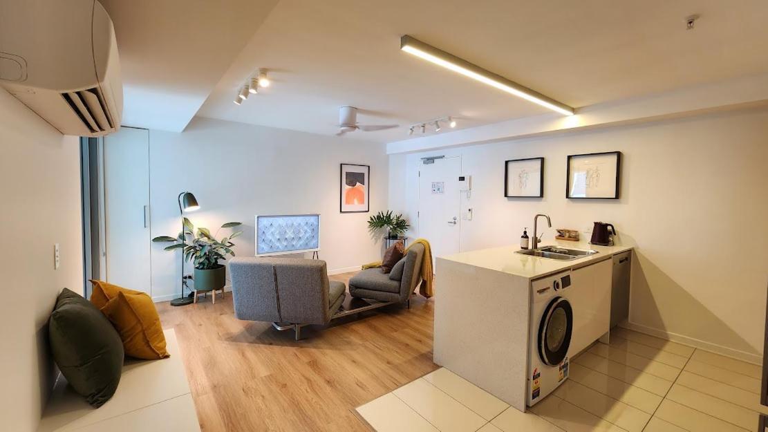 Link Portside Wharf Apartment Hotel Brisbane Bagian luar foto