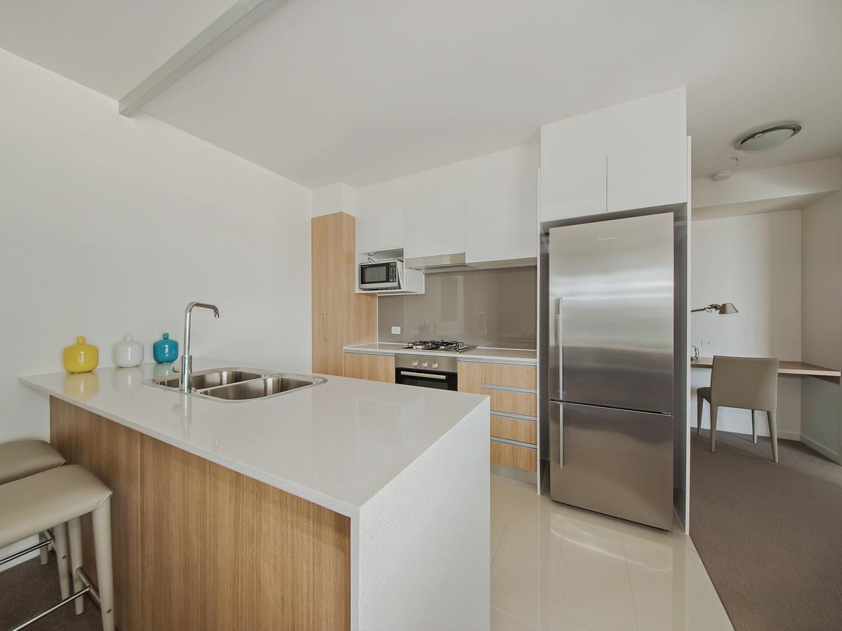 Link Portside Wharf Apartment Hotel Brisbane Ruang foto